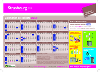 Calendrier 2013 d�chets