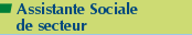 Assistante Sociale de secteur