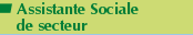 Assistante Sociale de secteur