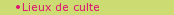 Lieux de culte