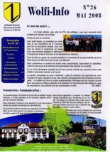 Wolfi Info n 26 WOLFISHEIM BAS RHIN