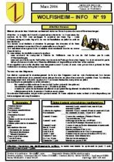Wolfi Info n 19 WOLFISHEIM BAS RHIN