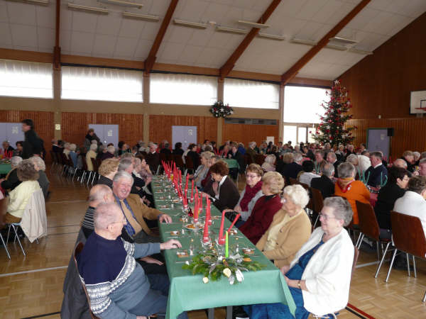 f�te de No�l des personnes �g�es d�cembre 2008