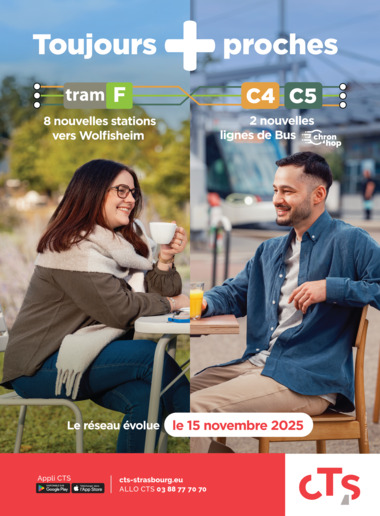 NOUVEAU RÉSEAU DE TRAM A PARTIR DU 15 NOEMBRE 2025