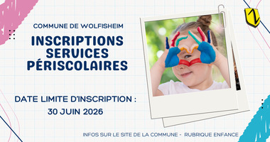 INSCRIPTION SERVICES PERISCOLAIRES 2026-2027