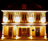 Petite Mairie de Wolfisheim la nuit