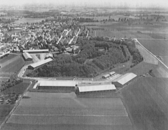 Photo aérienne du fort kléber de Wolfisheim en Alsace (67)