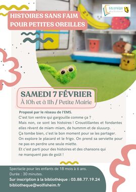 HISTOIRES SANS FAIM POUR PETITES OREILLES